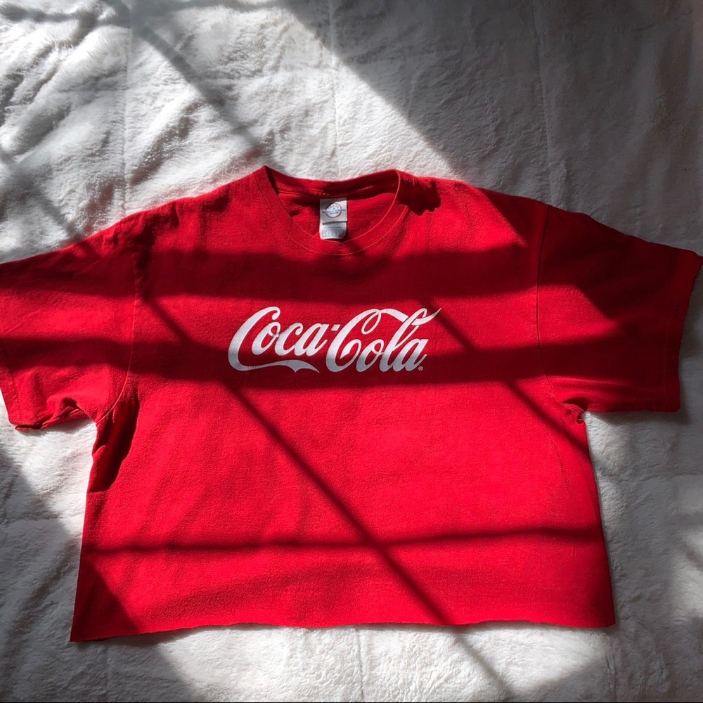 Coke crop top